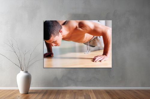 Gym ( Sport) Kanvas Yatay Kanvas Tablo 53 