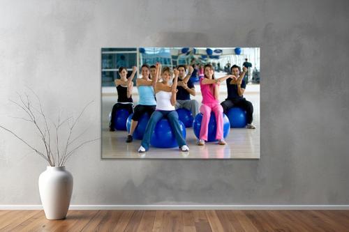 Gym ( Sport) Kanvas Yatay Kanvas Tablo 63 