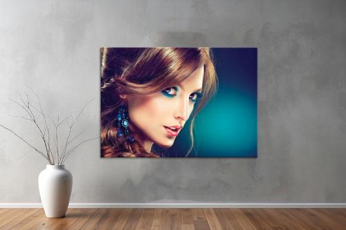 Güzellik Salonu Kanvas Yatay Tablo 22