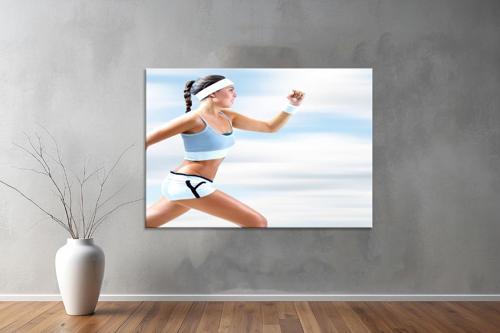 Gym ( Sport) Kanvas Yatay Kanvas Tablo 72 