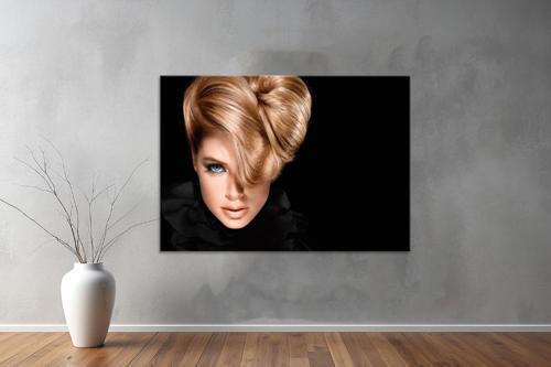 Güzellik Salonu Kanvas Yatay Tablo 29