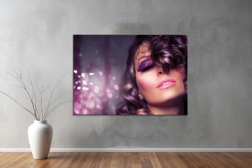 Güzellik Salonu Kanvas Yatay Tablo 30 