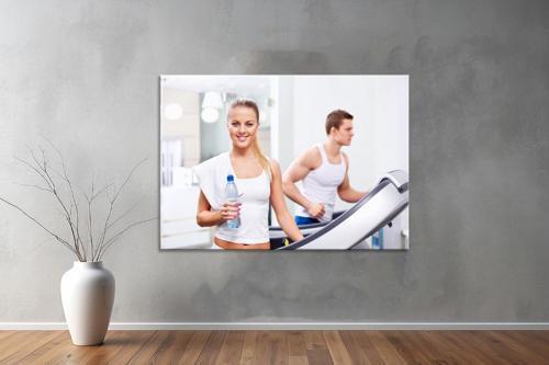 Gym ( Sport) Kanvas Yatay Kanvas Tablo 75 