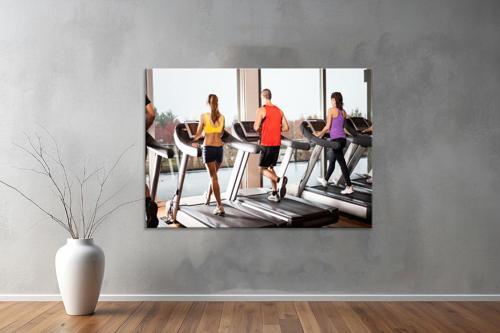 Gym ( Sport) Kanvas Yatay Kanvas Tablo 78 