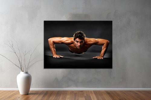 Gym ( Sport) Kanvas Yatay Kanvas Tablo 85 