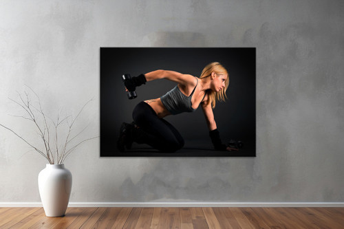 Gym ( Sport) Kanvas Yatay Kanvas Tablo 89