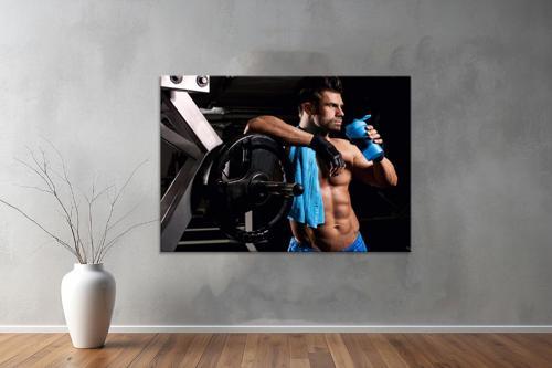 Gym ( Sport) Kanvas Yatay Kanvas Tablo 92 