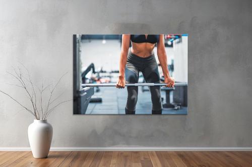 Gym ( Sport) Kanvas Yatay Kanvas Tablo 09 