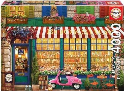 Librera Vintage 4000 Parça Puzzle