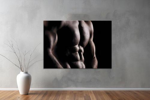 Gym ( Sport) Kanvas Yatay Kanvas Tablo 110 