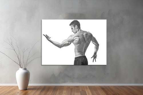 Gym ( Sport) Kanvas Yatay Kanvas Tablo 119