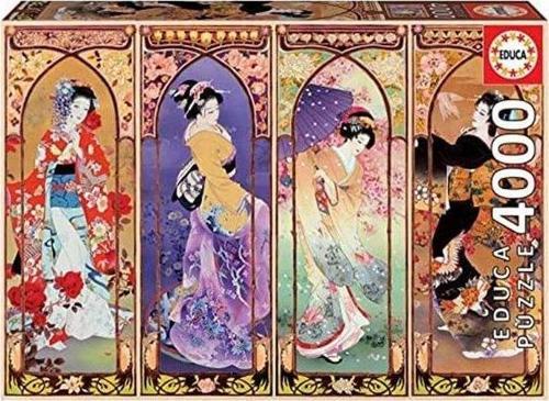 Japanese Collage 4000 Parça Puzzle