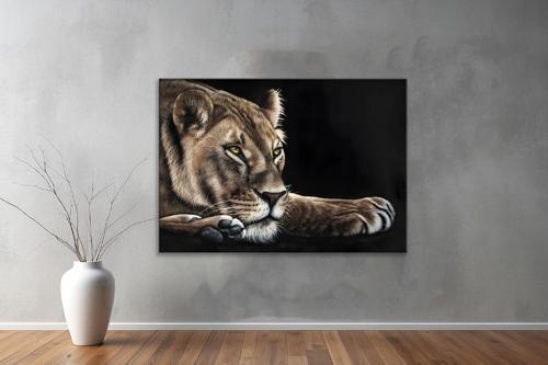 Hayvanlar ( Animal's) Kanvas Yatay Tablo171