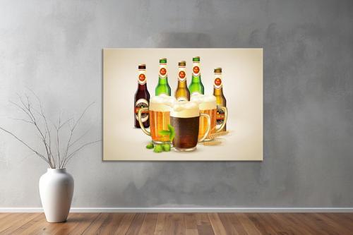 İçeçekler ( Drinks) Kanvas Yatay Tablo 150 