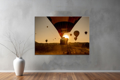 Landscape ( Manzara ) Kanvas YatayTablo 22