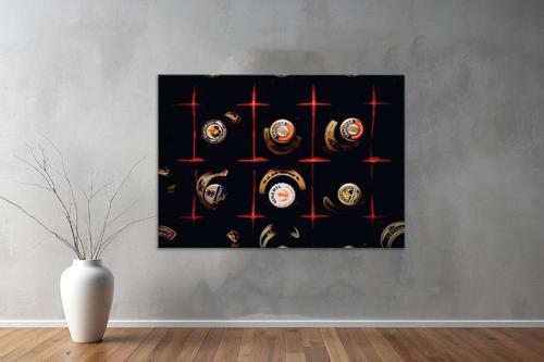 İçeçekler ( Drinks) Kanvas Yatay Tablo 51 