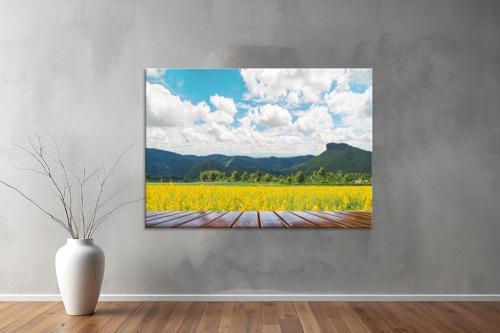 Landscape ( Manzara ) Kanvas YatayTablo  540 