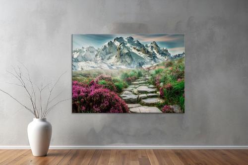 Landscape ( Manzara ) Kanvas YatayTablo  548 