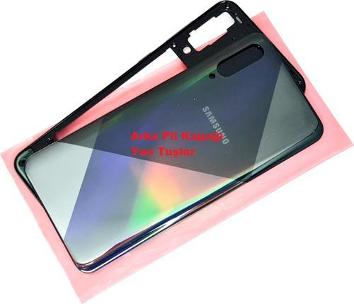 Samsung Galaxy A50S A507 kasa Arka Pil Batarya Kapağı SİYAH