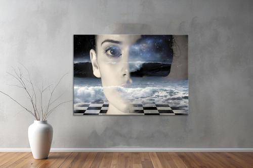 Moda ( Fashion ) Kanvas Tablo 208