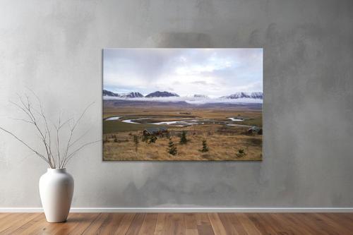 Landscape ( Manzara ) Kanvas YatayTablo  591 