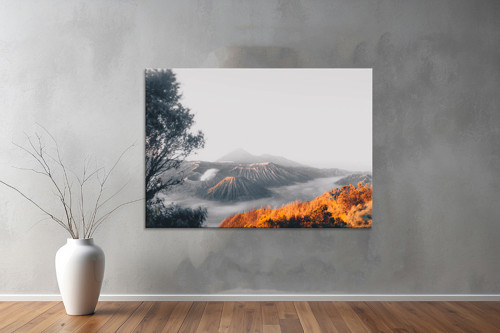 Landscape ( Manzara ) Kanvas YatayTablo 593