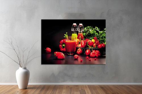 Meyeveler ( Friuts) Kanvas Yatay Tablo 57 