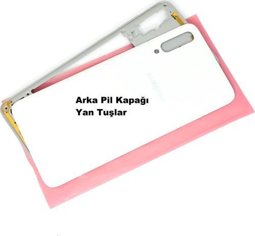 Samsung Galaxy A70 A705 kasa Arka Pil Kapağı BEYAZ