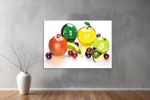 Meyeveler ( Friuts) Kanvas Yatay Tablo 68 
