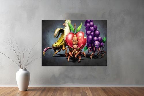 Meyeveler ( Friuts) Kanvas Yatay Tablo 73 