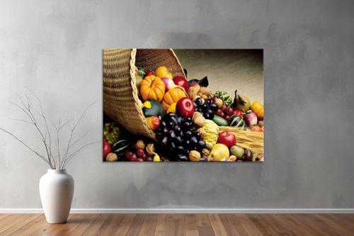 Meyeveler ( Friuts) Kanvas Yatay Tablo 79 