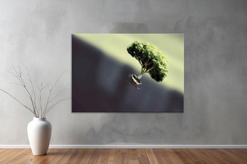 Landscape ( Manzara ) Kanvas YatayTablo  68 