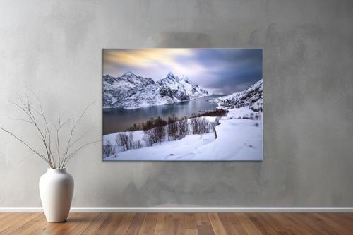 Landscape ( Manzara ) Kanvas YatayTablo  487 