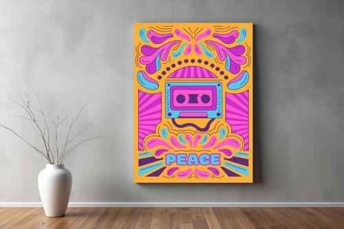 Müzik ( Music ) Kanvas  Tablo 106 