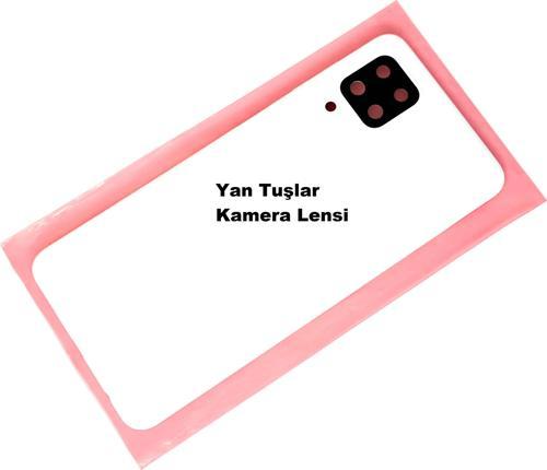 Samsung Galaxy M22 KASA Arka Pil Batarya Kapağı Beyaz