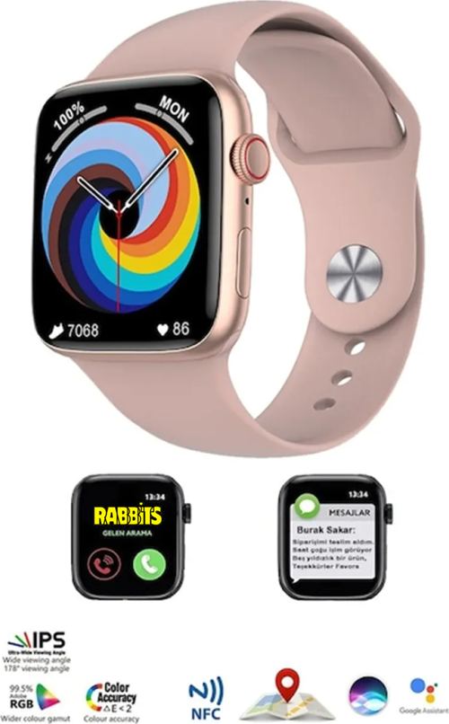 Oppo A57 Uyumlu Akıllı Saat Konuşma Özellikli