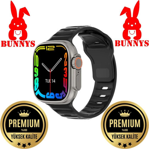 Wacht 8 Ultra Akıllı Saat Apple iPhone 6 Plus Uyumlu Smart Watch Konuşma Özellikli