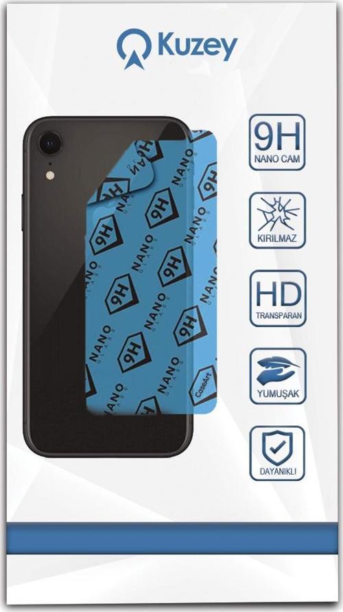 Apple iPhone Xr Nano Arka Koruyucu Kırılmaz Esnek Cam