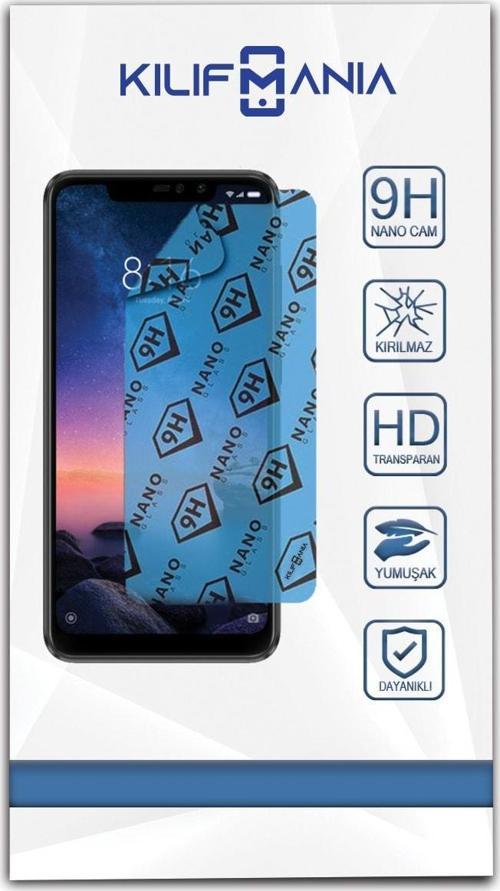 Xiaomi Redmi Note 6 Pro Nano Ekran Koruyucu Kırılmaz Esnek Cam