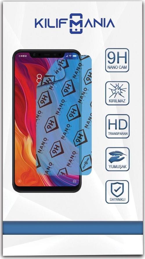 Xiaomi Mi 8 Nano Ekran Koruyucu Kırılmaz Esnek Cam