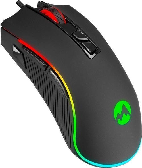 Rampage Sm-G06 Sagitta 6400Dpi Usb Makrolu Rgb 8D Gaming Oyuncu Mouse