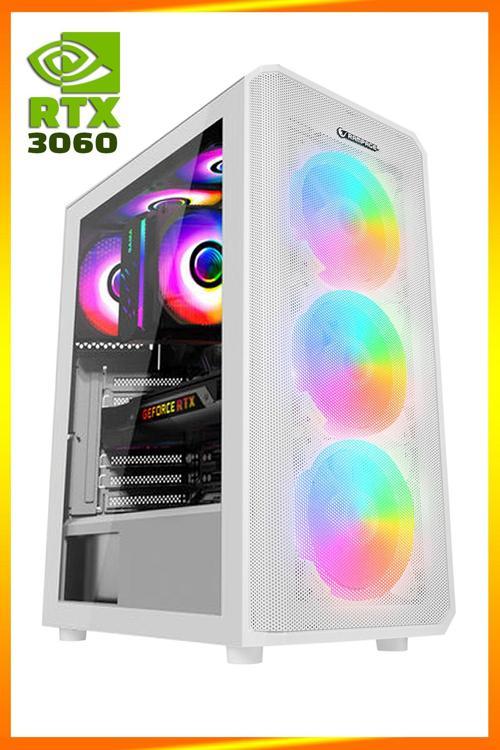 Necrone X14 Ryzen 5 5600 32Gb 512Gb Nvme M.2 Ssd Rtx3060 12Gb Oyuncu Masaüstü Bilgisayar