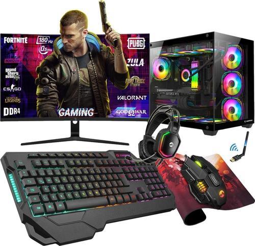 Proxima X5 İ5 10400F 32Gb Ddr4 1Tb Nvme M.2 Ssd Gtx1660 Super 24" 180Hz Oyuncu Masaüstü Bilgisayarı