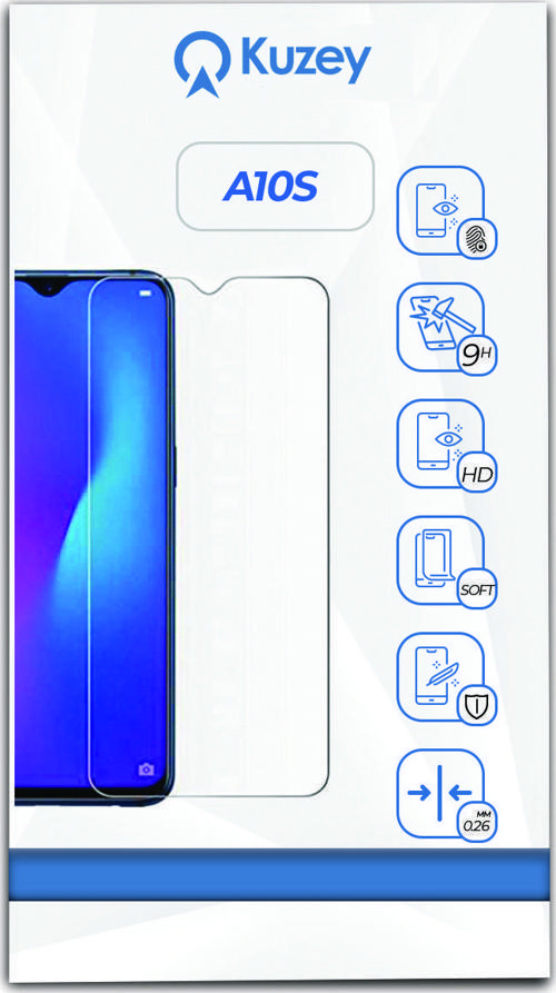 Samsung A10S Temperli Ekran Koruyucu Kırılmaz Cam
