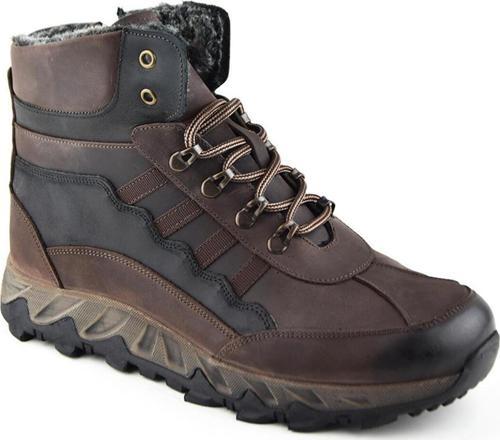 647 Kahve Bot Hakiki Deri