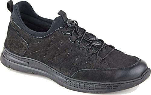 2269 Siyah Spor Hakiki Deri Ayakkabı