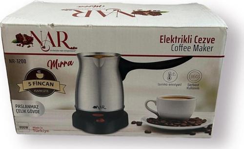 Elektirkli Çelik Cezve 5 Fincan