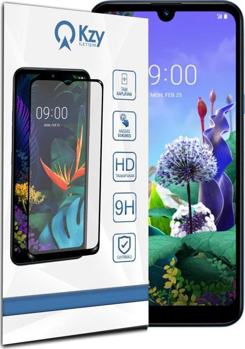 LG Q60 Tam Kaplayan Temperli Ekran Koruyucu Cam