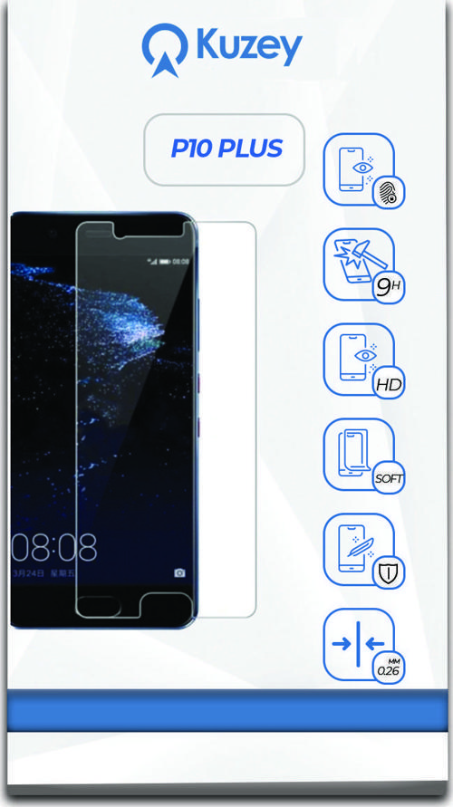 Huawei P10 Plus Temperli Ekran Koruyucu Kırılmaz Cam