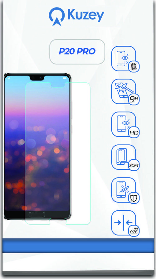 Huawei P20 Pro Temperli Ekran Koruyucu Kırılmaz Cam